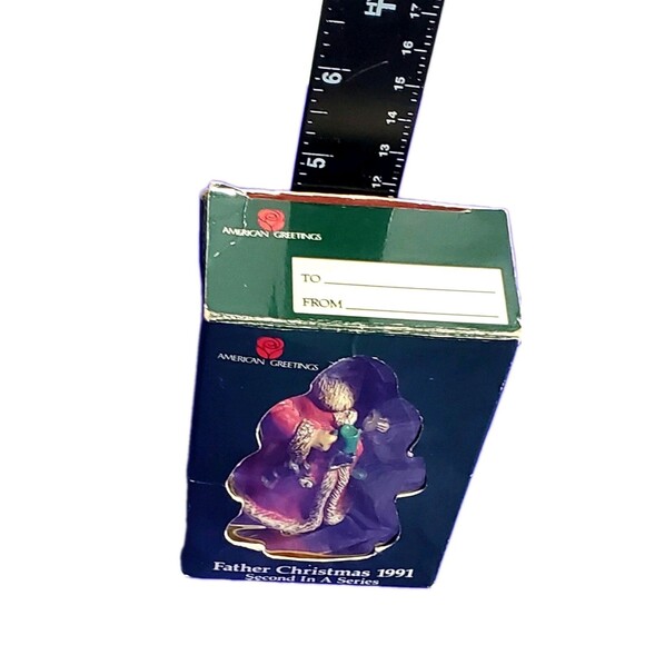 1991 American Greetings Father Christmas Ornament | Second Series | Vintage - Picture 11 of 16